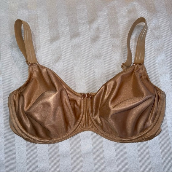 PrimaDonna Seamless Satin Bra in Cognac UK Sz. 36E/US Sz. 36DD - Picture 5 of 14